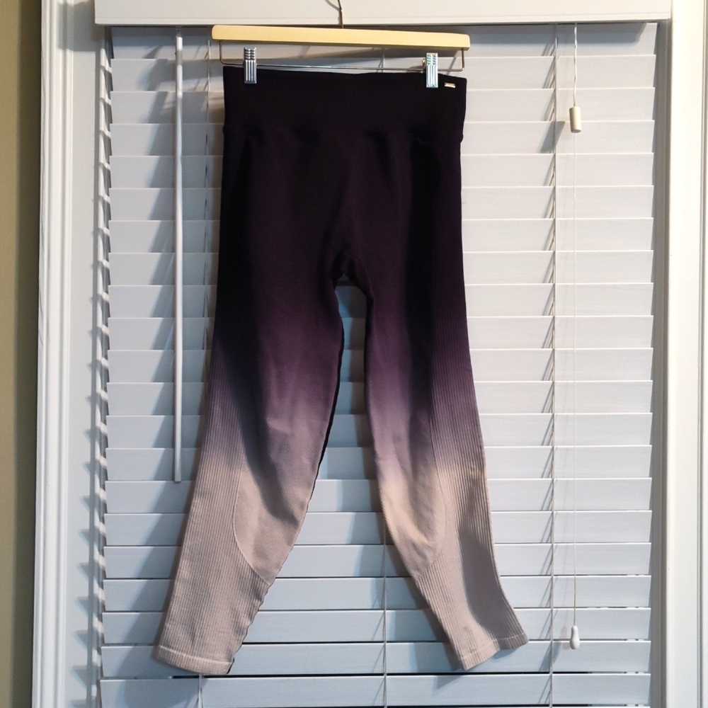 Pink Victoria's Secret Ombre Leggings Size Large